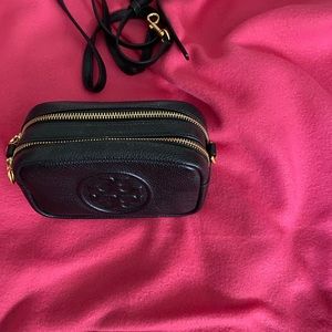 Authentic black Tory Burch Crossbody